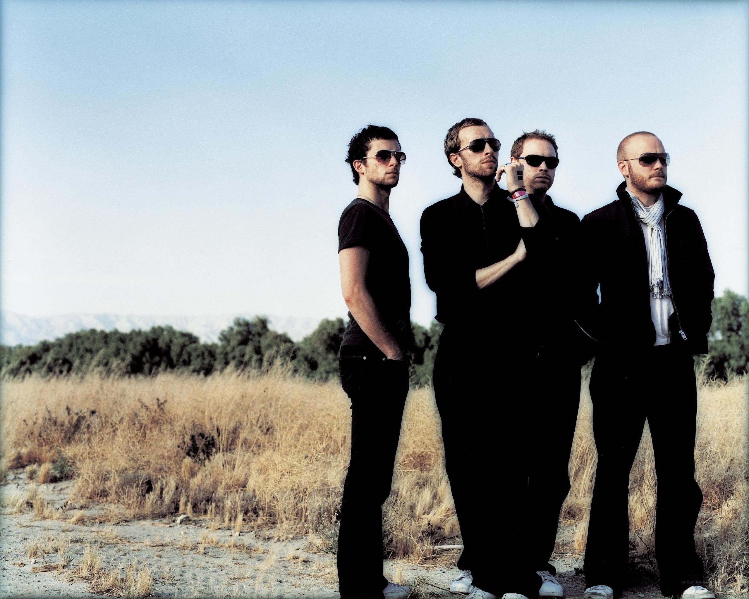 band in a field