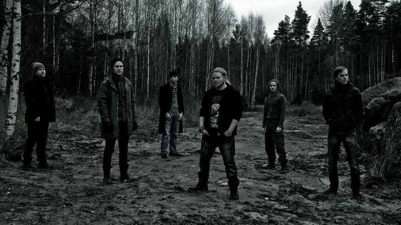 band in a forest clearing