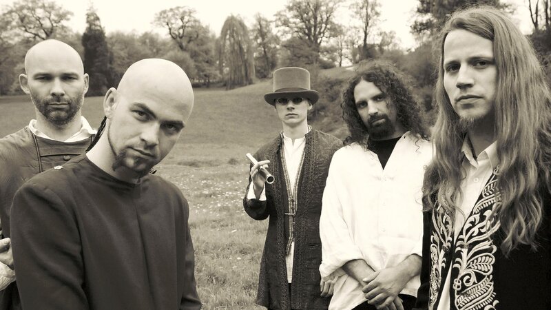 band in a park