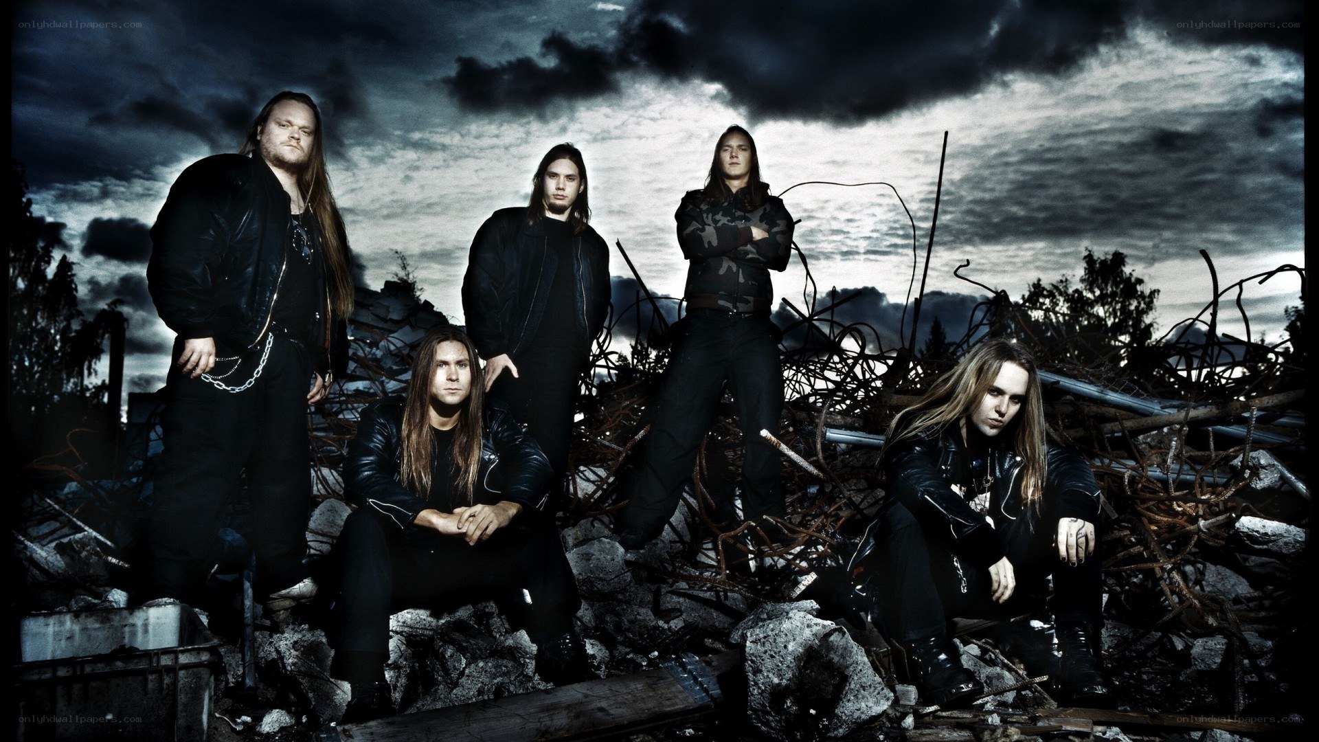 band in a post-apocalyptic setting