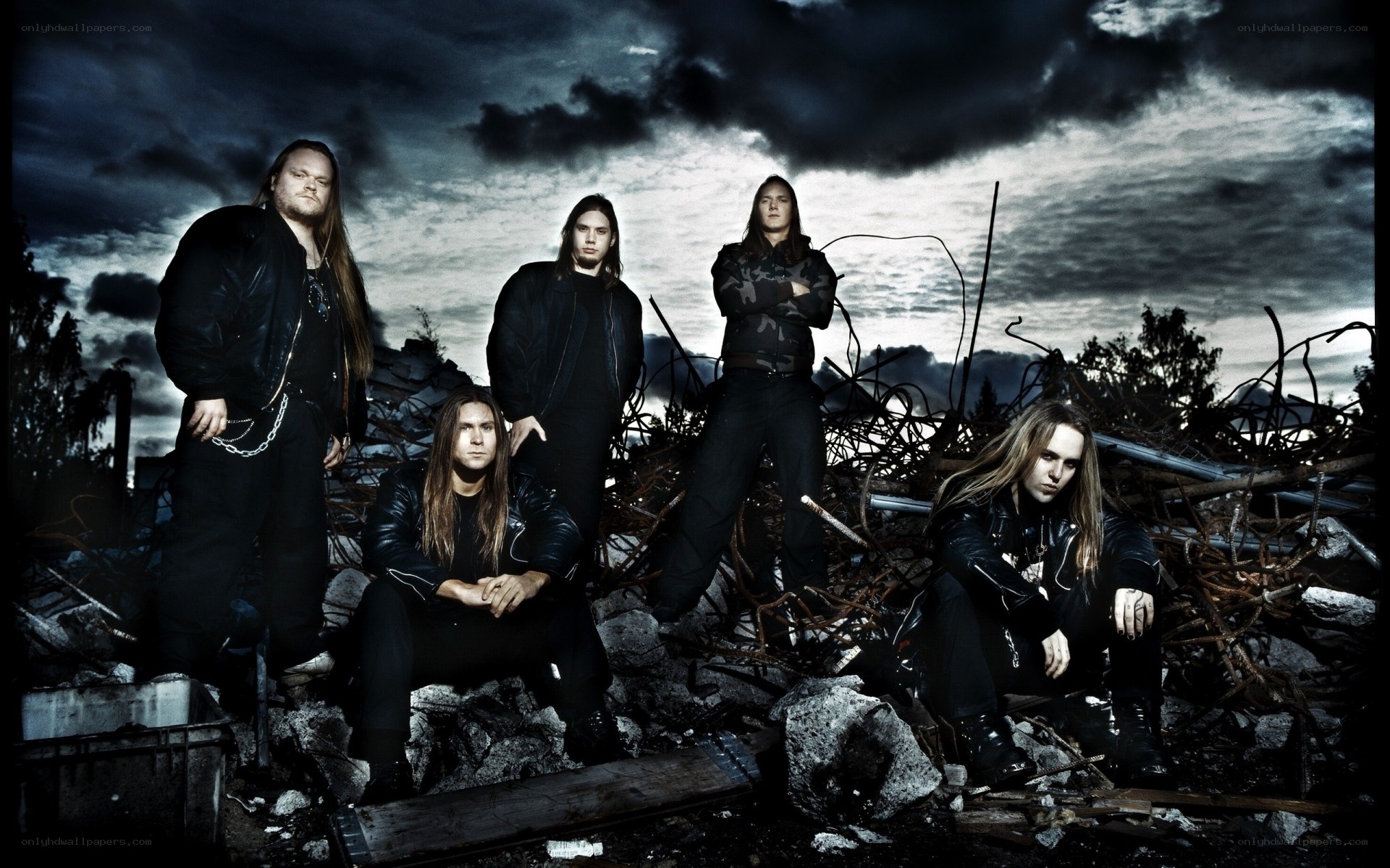 band in a post-apocalyptic setting
