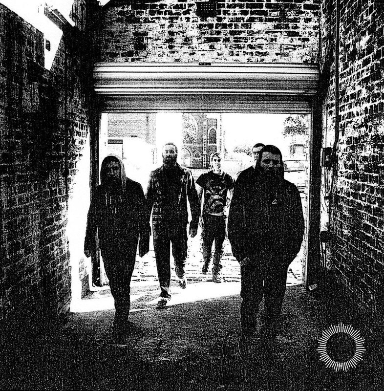 band in alleyway