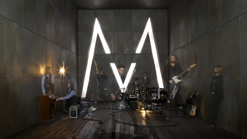Band in Concrete Room