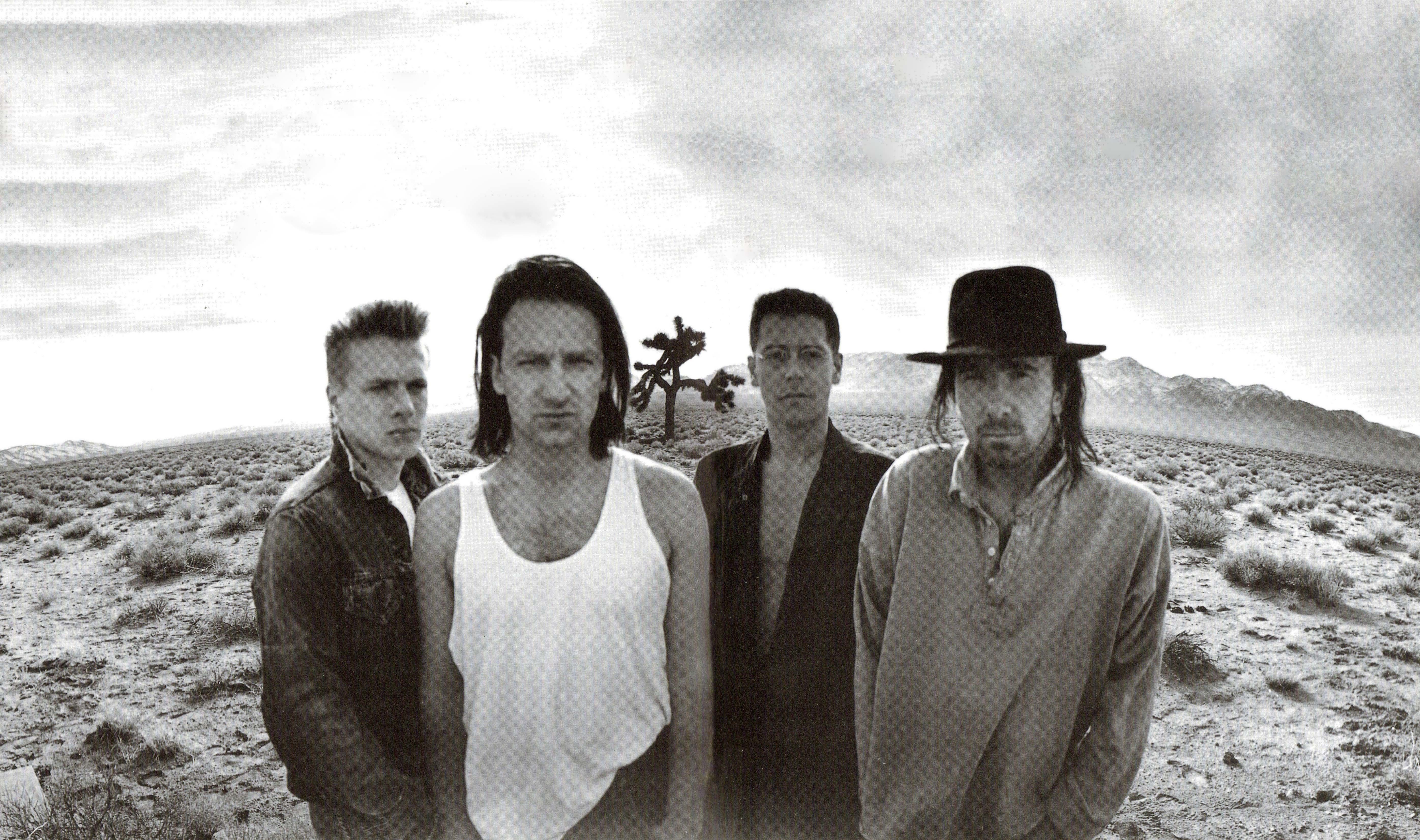 band in desert landscape
