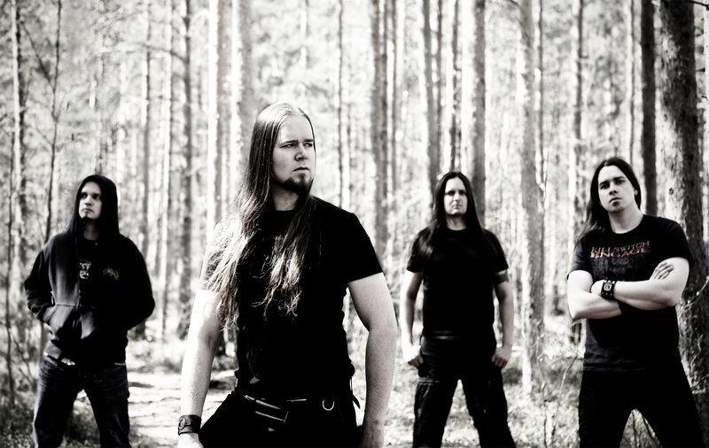 band in forest