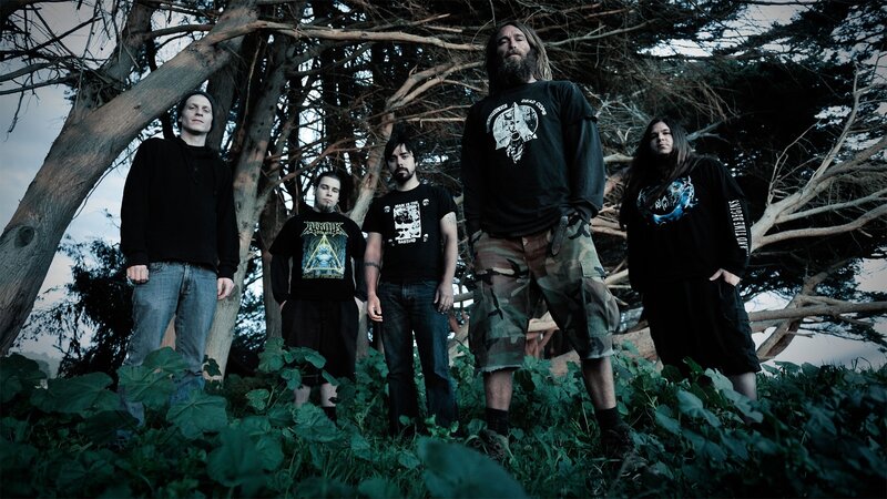 Band in Forest — Black, Dark