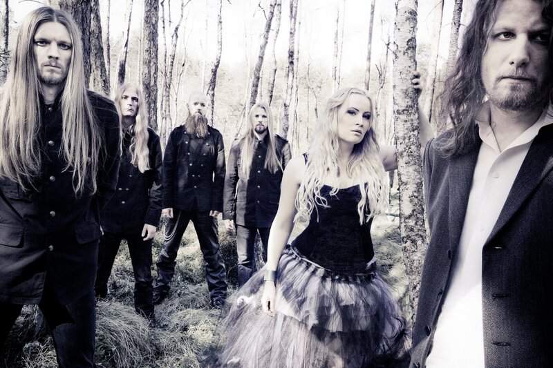 Band in Forest — Black, Dramatic, Photograph