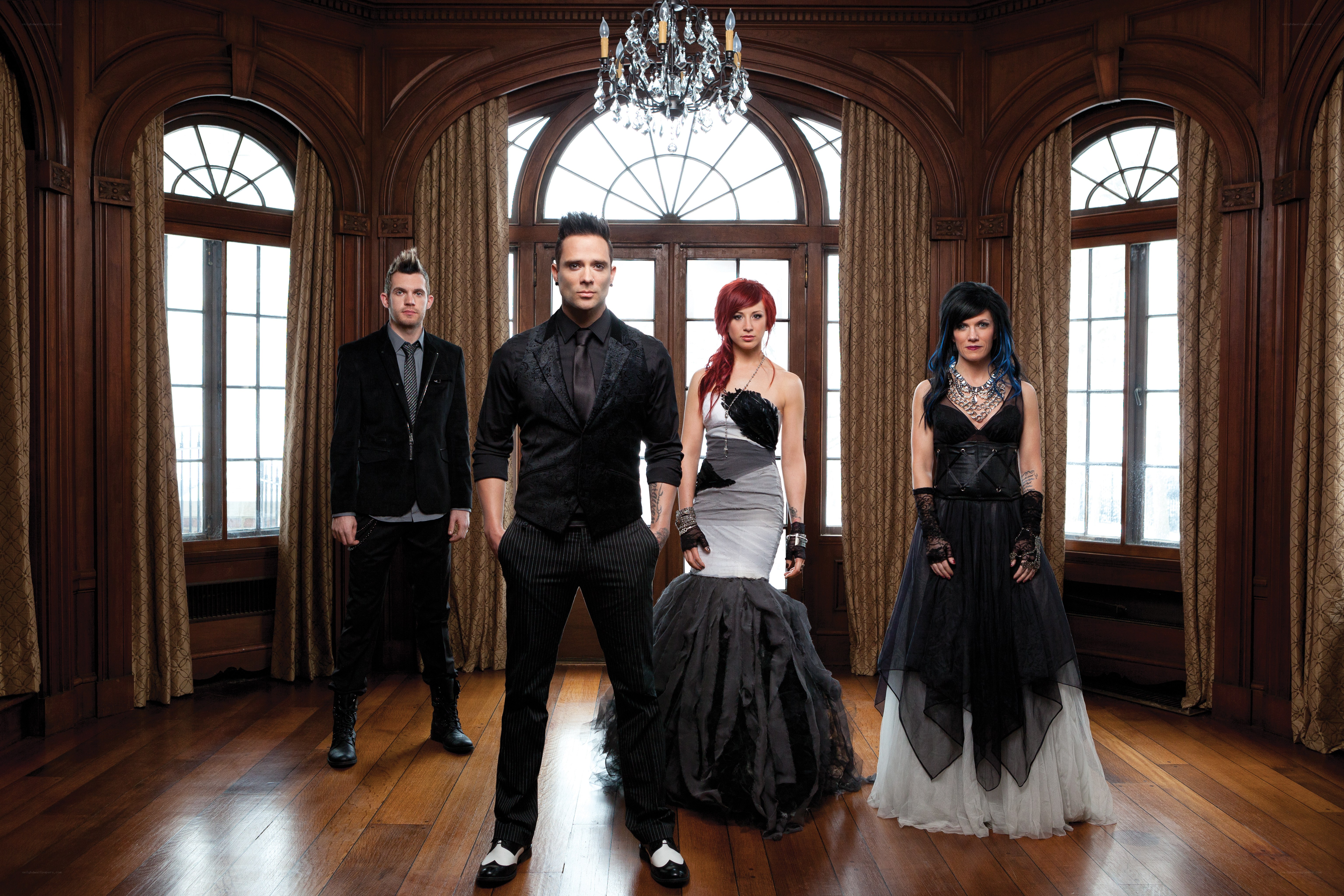band in formal attire