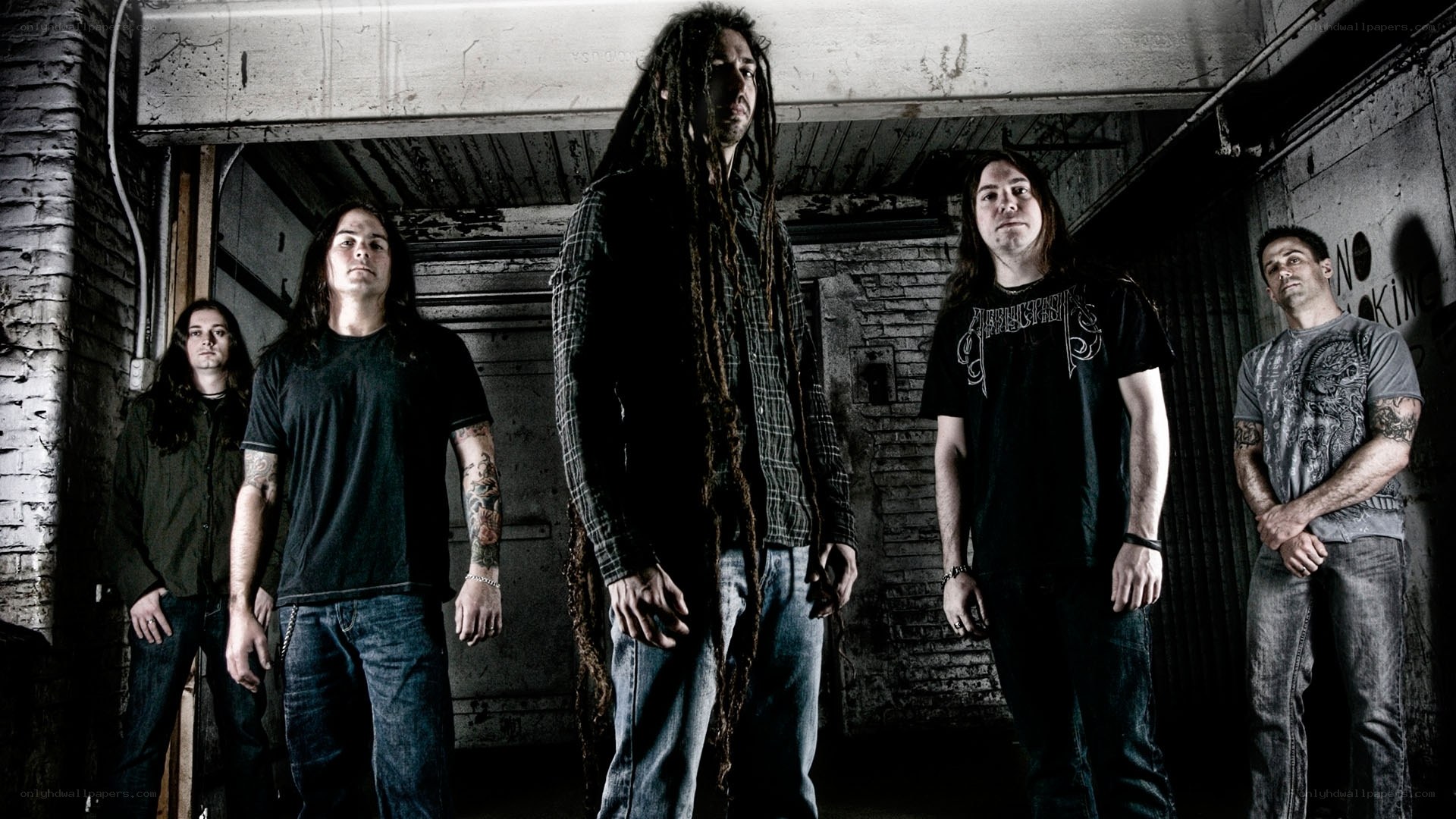 band in industrial setting