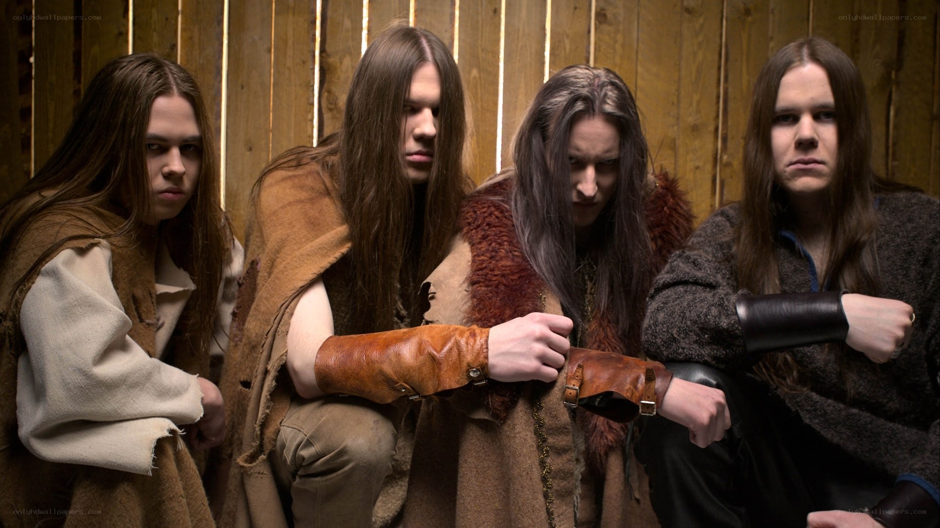 band in medieval attire