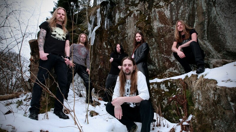 Band in Snowy Landscape — White
