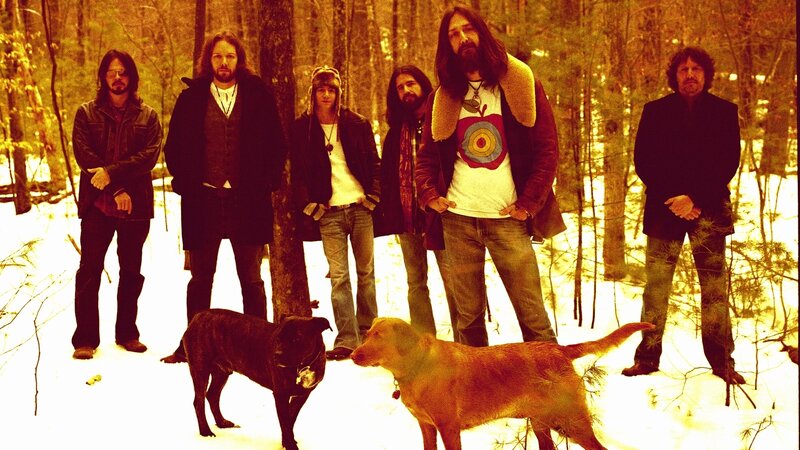 Band in Snowy Woods