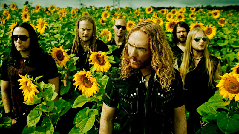 Band in Sunflower Field