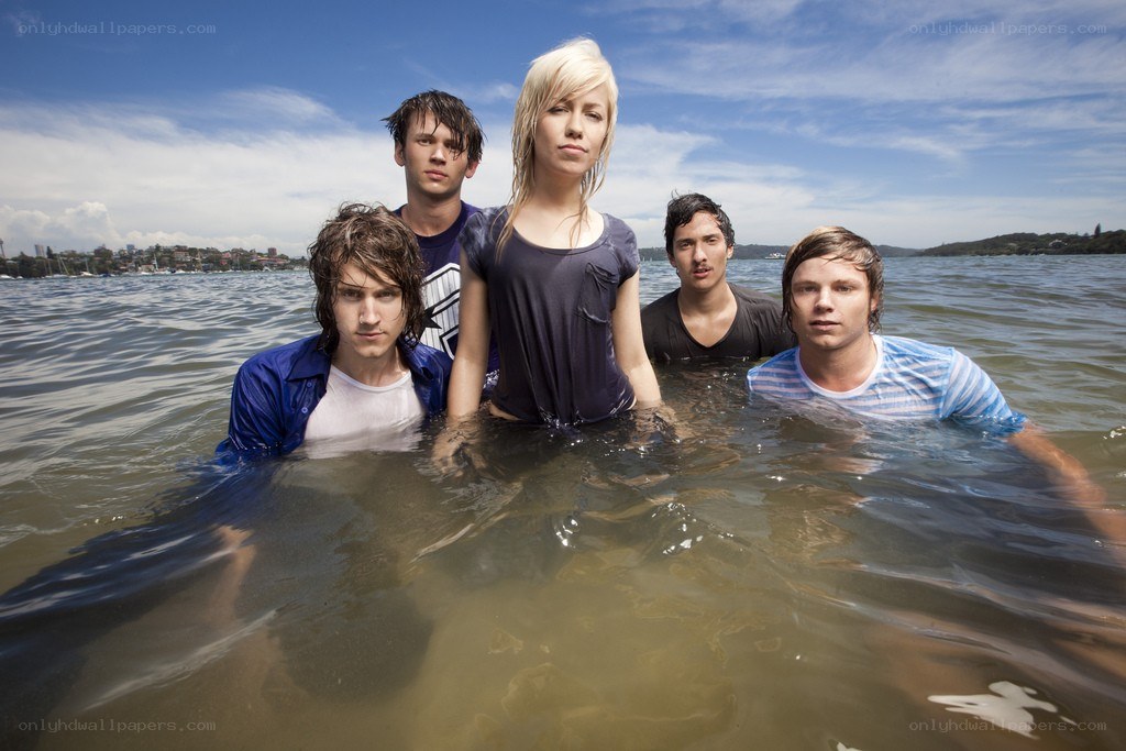 band in the water