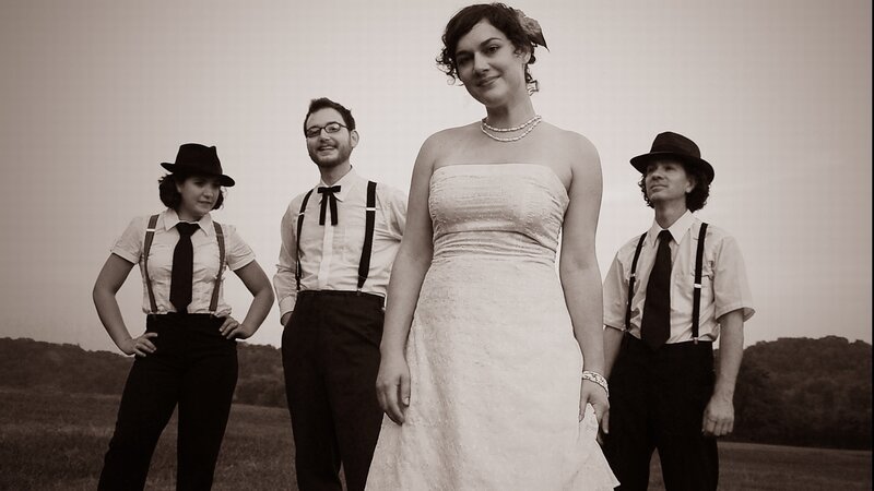 band in vintage attire