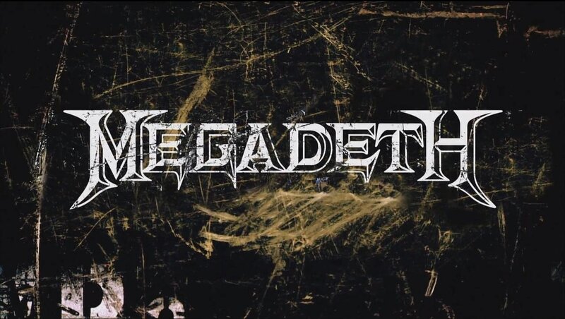 Band Logo on Textured Background — Black, Dark