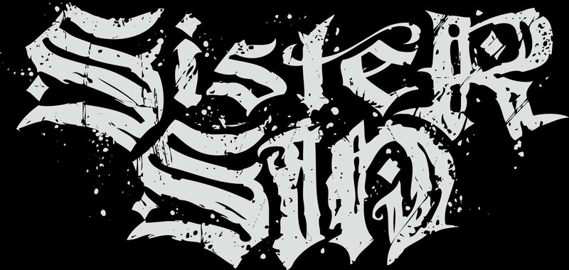 Band Logo Text — Black, Aggressive, Vector Art