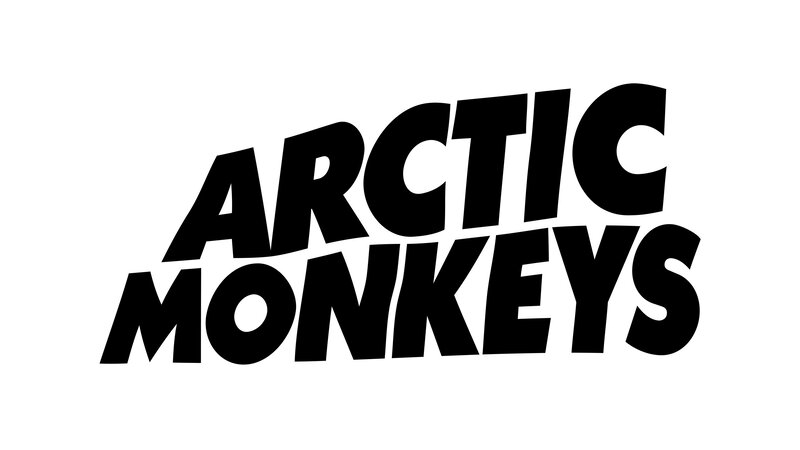 Band Logo Text — Black, Minimalist