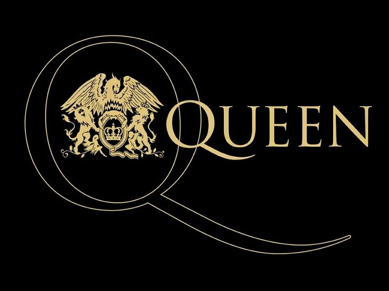 Band Logo with Crest — Black