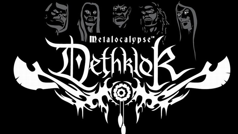 Band Logo with Faces — Black