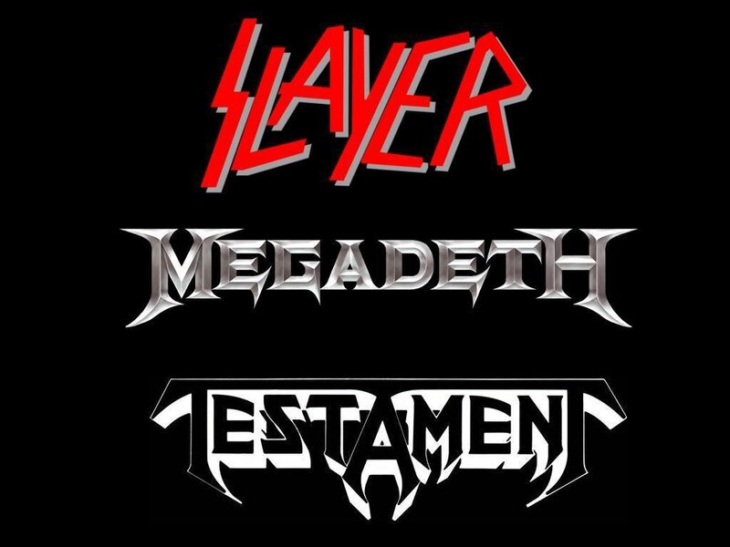 Band Logos on Black — Dark