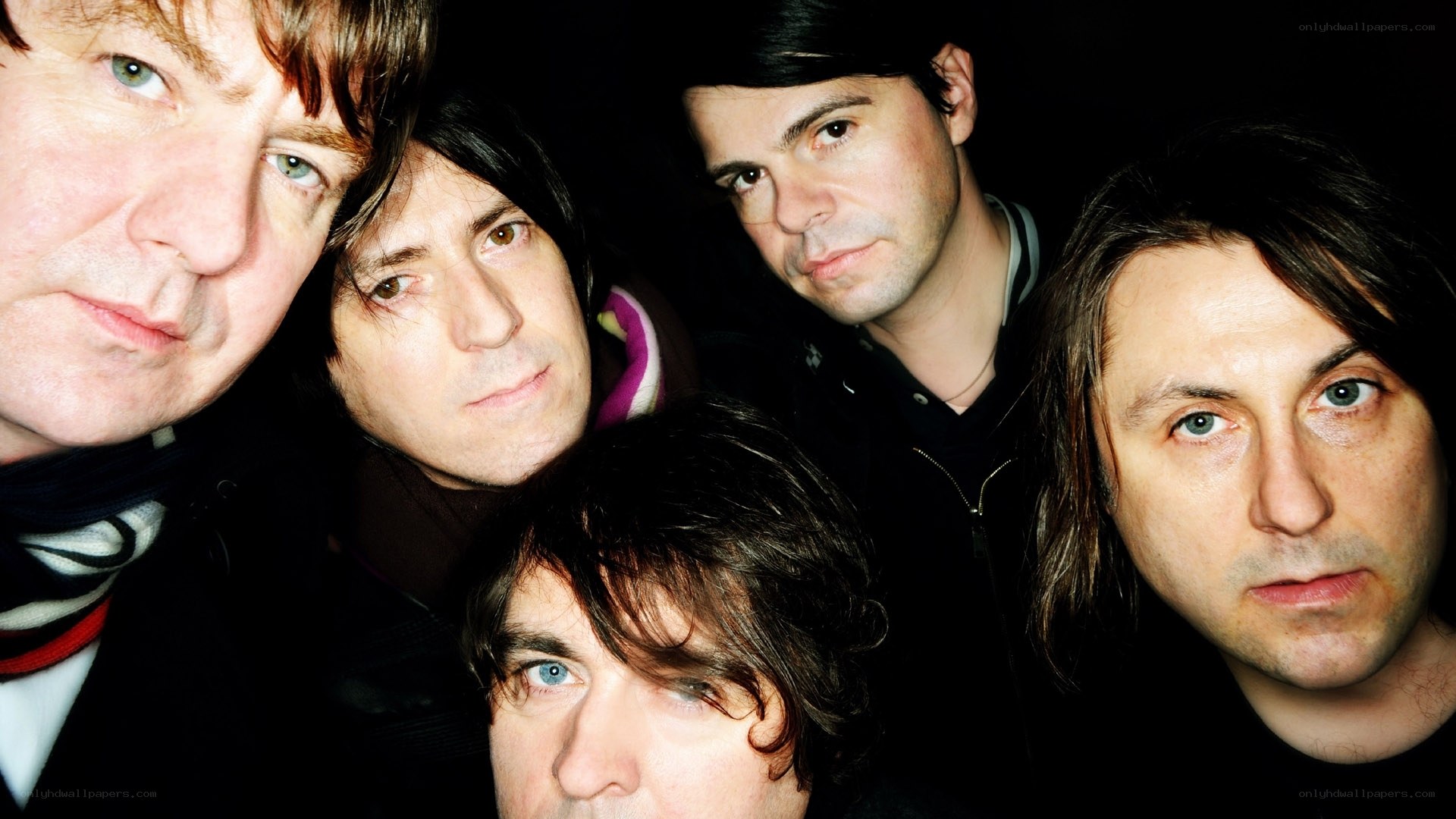 band members close-up