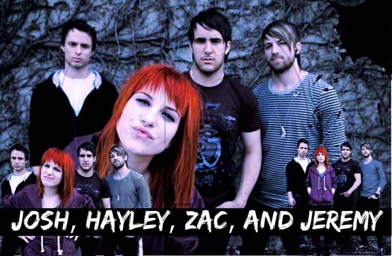 band members collage