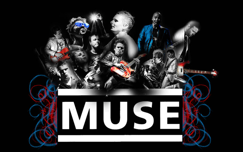 Band Members Collage — Black, Dramatic, Photograph
