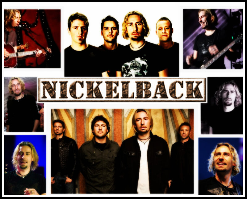 Band Members Collage — Black, Energetic