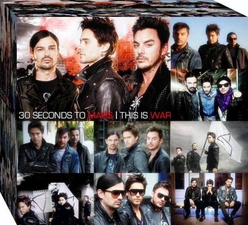 Band Members Collage — Black