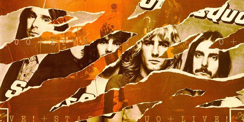 Band Members Collage — Orange
