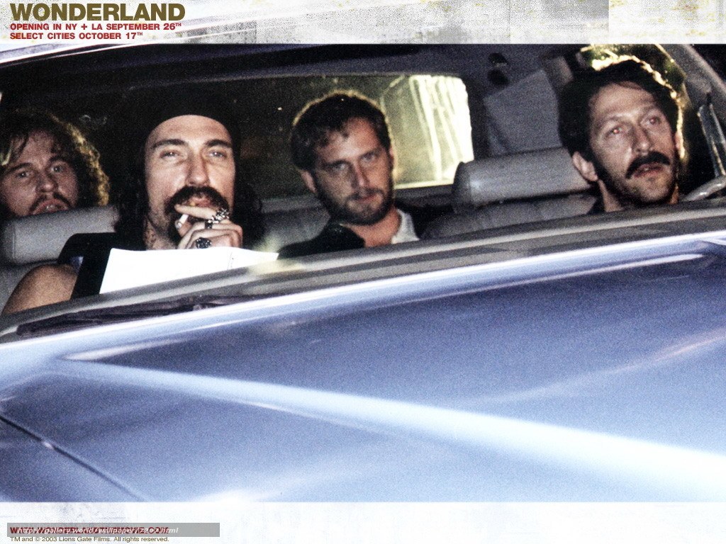 band members in a car