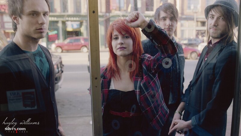 band members in a city