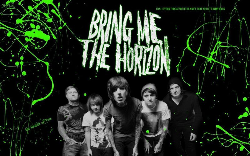 Band Members in Black and White — Dark, Aggressive