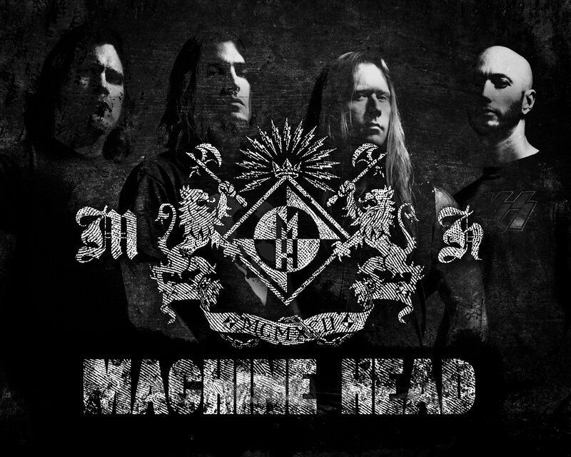 Band Members in Black and White — Dark, Photograph, Band Logo