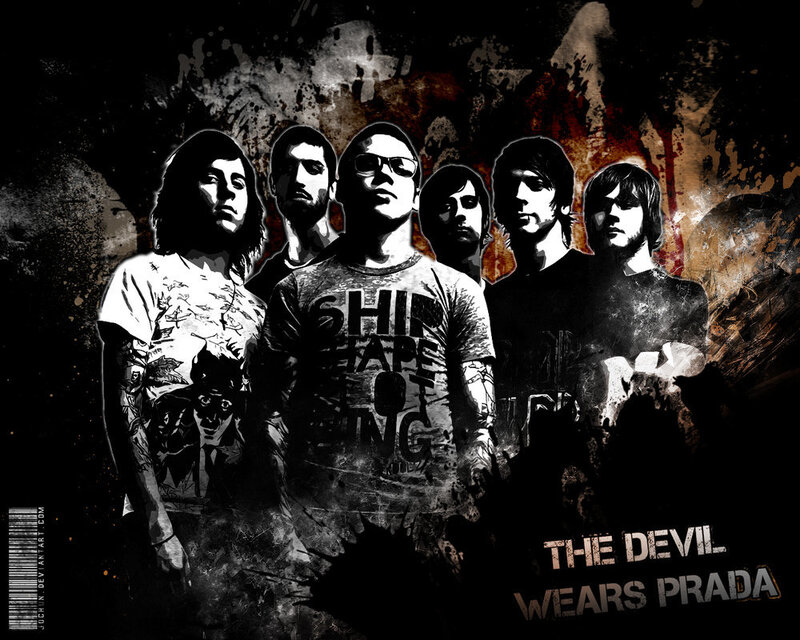 Band Members in Black and White — Dark