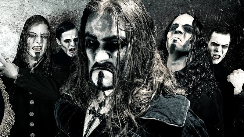 Band Members in Black and White — Dramatic, Photograph, Long Hair