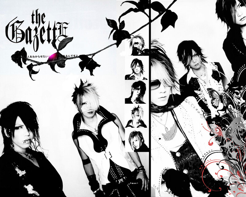 Band Members in Black and White — Dramatic, Photograph, People, Flowers