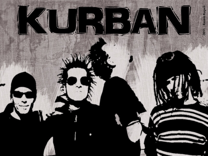 Band Members in Black and White — Gritty