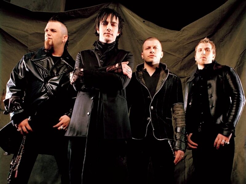 band members in black attire