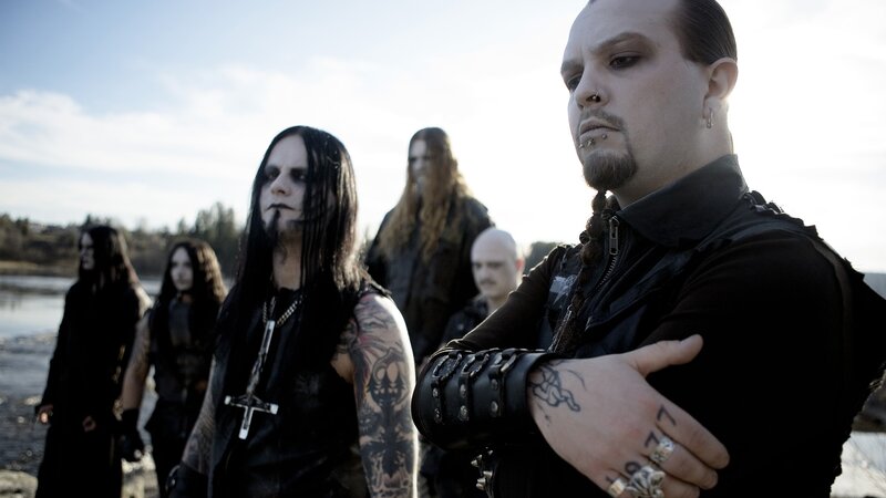 Band Members in Black Clothing — Dramatic