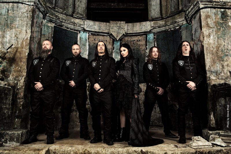 Band Members in Black — Dramatic, Photograph, Men