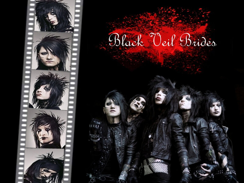 Band Members in Black Leather — Dramatic