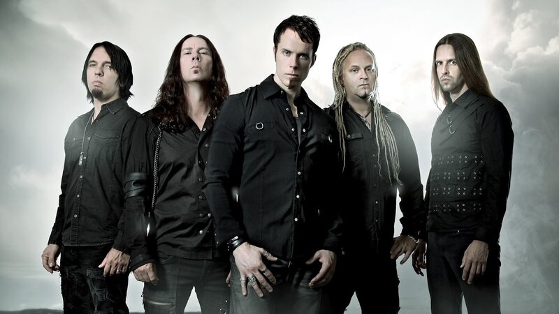 band members in black shirts