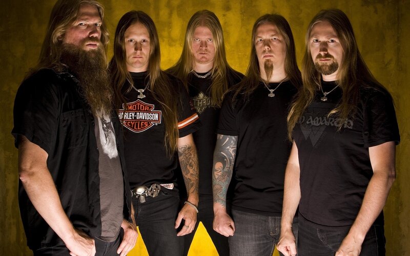 band members in black shirts