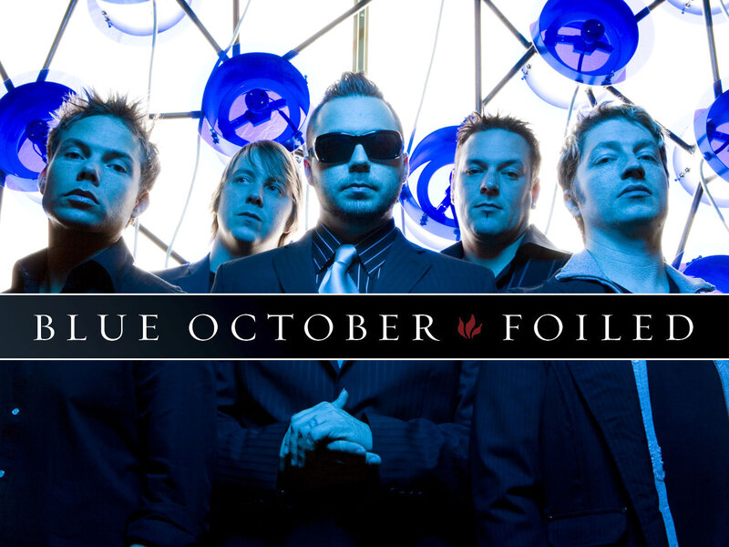 Band Members in Blue Light — Dramatic, Photograph
