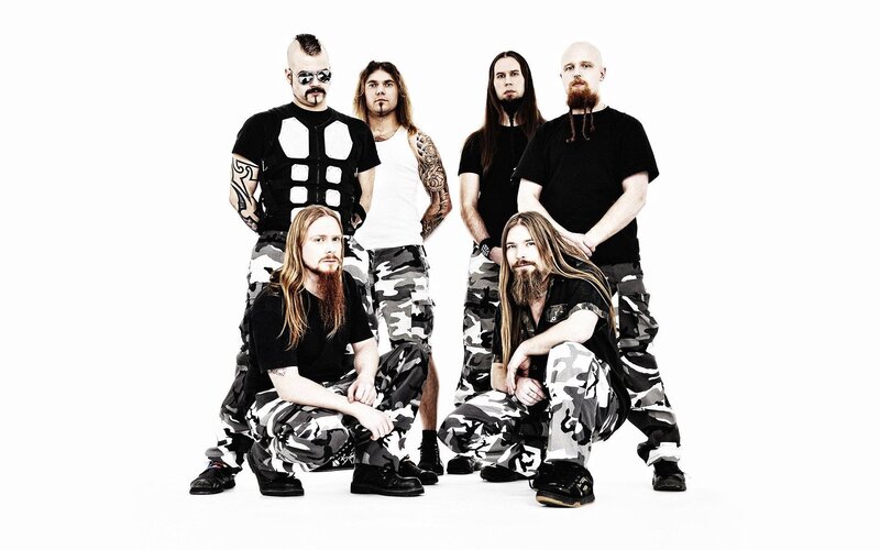 Band Members in Camouflage — Black