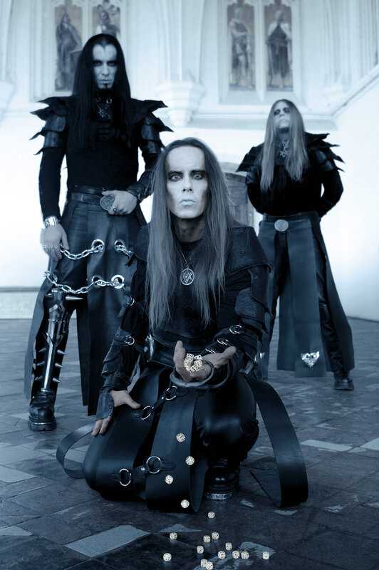 band members in dark attire
