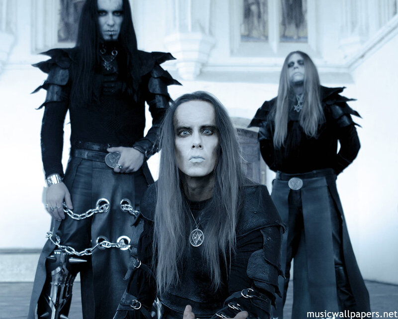 band members in dark attire