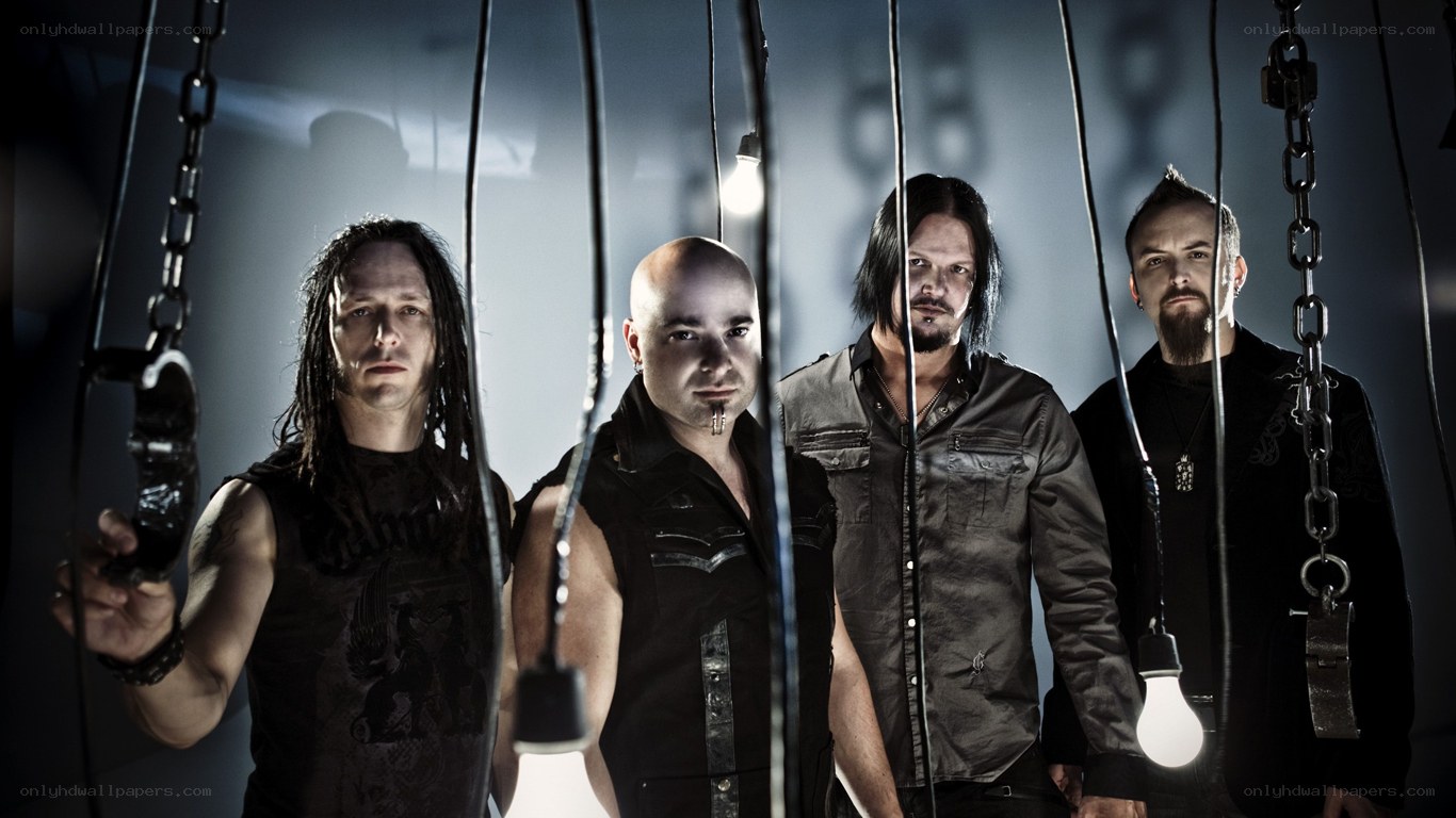 band members in dark setting